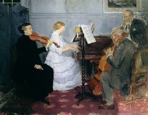 Kammermusikkkonsert, ca. 1885-90